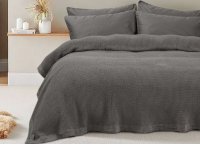 Покрывало Lotus Home - Rius antrasit (Турция), 240 х 260 см